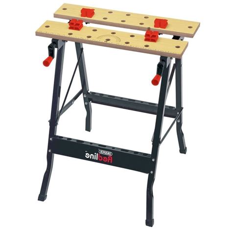 Folding Workbench DIY Tool Garage Work Table Portable  
