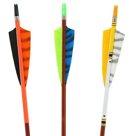 44481 Custom Arrow Traditional Bamboo Deluxe Blackridge Archery