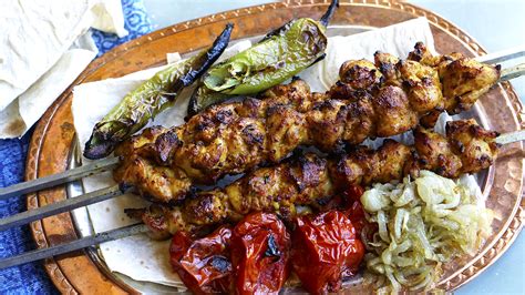 Recipe Video Tavuk Şiş Turkish Style Chicken Shish Kebab