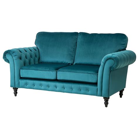 Filter by colour, size, fabric, and more to find exactly what you're looking for. GREVIE 2-seat sofa - velvet blue - IKEA | Velvet sofa ...