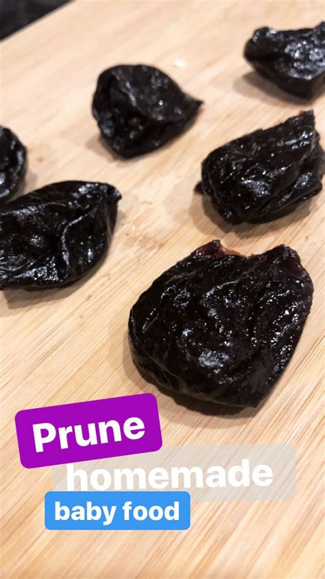 Baby food recipes with prunes. Prune Purée Baby Food Recipe - Millennial Mama Cooks ...