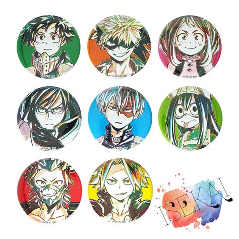 Deku Lapel Pin My Hero Academia Badge Cute Anime Brooch Buy At The