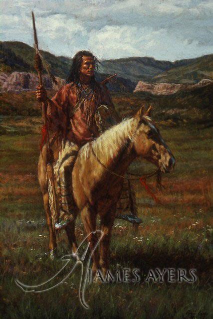 Spectacle Of Strength Crow James Ayers Original Native American