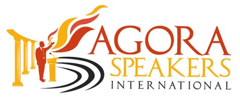 Agora Speakers International Our Logo And Name