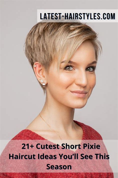 seems like a fun look to wear you can style and shape this short pixie cut with texture this
