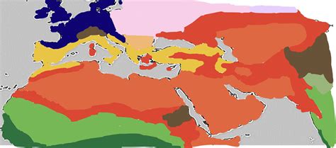 Climate Map Northern Africa Mid East Etc Diagram Quizlet