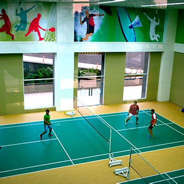 It has an indoor pool, sport court. Indoor Badminton Court And Coaching Near Me In Gurgaon