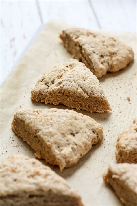 Healthy Vegan Banana Scones Made With Whole Grain Flour And Low In