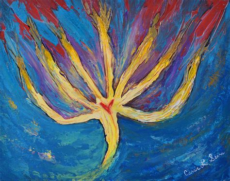 Holy Spirit Which Dwells In You Painting By Cassie Sears