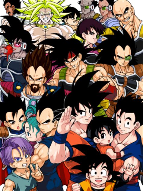 Dragon Ball Z Images All Saiyans Wallpaper And Background