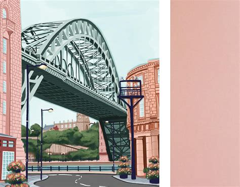 Newcastle Upon Tyne Newcastle The Tyne Bridge Art Print Etsy