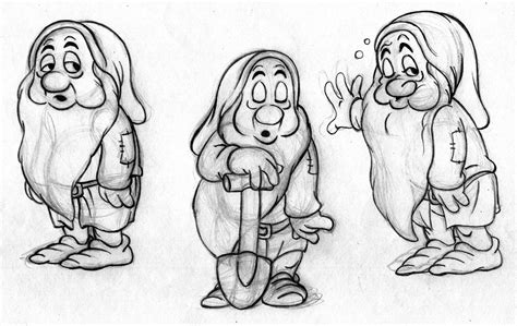 Sketchs Of Disney Characters Altemar Domingos Artofit