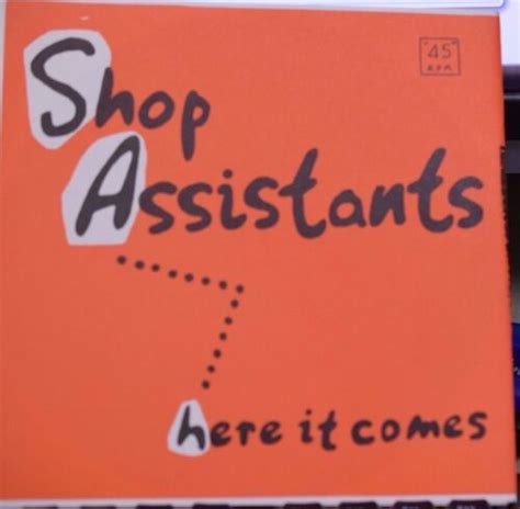shop assistants here it comes 7 original uk w pic sleeve and flexi ebay