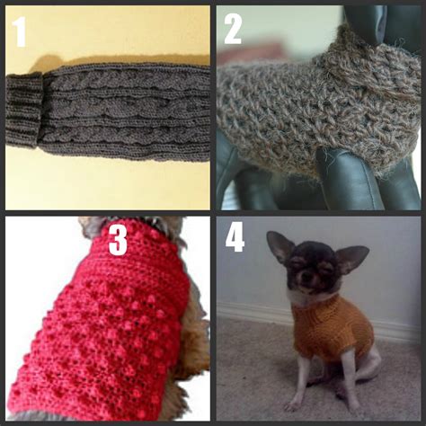 Dog Sweater To Knitcrochet Roundup Part 1