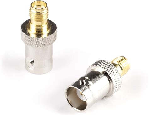 Gold Sma Female To Bnc Female Adapter 10 Pack Coupler Male To