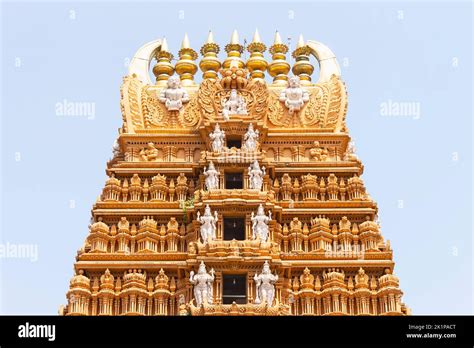 Gopuram Of Srikanteshwara Temple Nanjangud Mysore Karnataka India