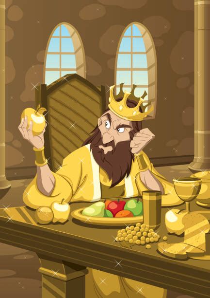 King Midas Cartoon Illustrations Royalty Free Vector Graphics And Clip