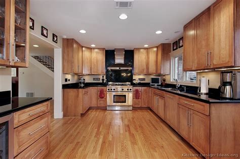They can be customized to complement unusual decor designs. Pictures of Kitchens - Traditional - Light Wood Kitchen ...