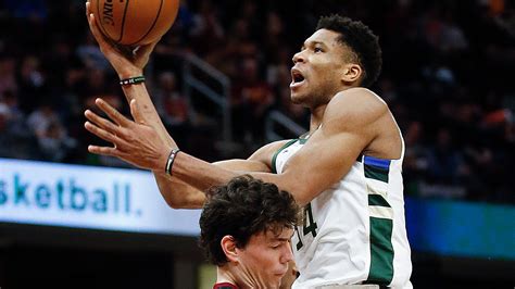 The giannis antetokounmpo's statistics like age, body measurements, height, weight, bio, wiki, net worth posted above have been gathered from a lot of credible websites and online sources. Giannis Antetokounmpo leads Bucks past Cavaliers with 44 ...