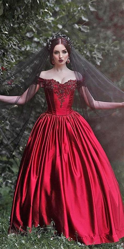 Gothic Wedding Dresses Challenging Traditions Ball Gown Wedding