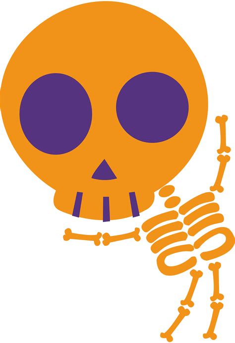 Halloween Skeleton Clip Art Library