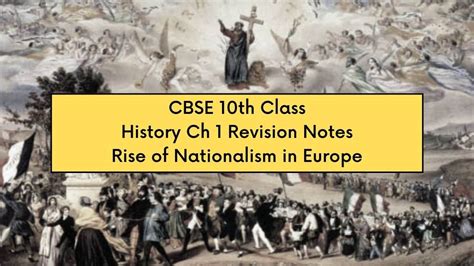 The Rise Of Nationalism In Europe Class 10 Notes Cbse History Chapter 1