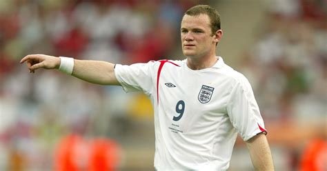 Englands Wayne Rooney During Their Victory Over Trinidad And Tobago In Nuremburg Germany June