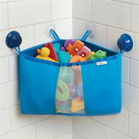 Interdesign Kids Neoprene Baby Bath Toy Organizer Blue