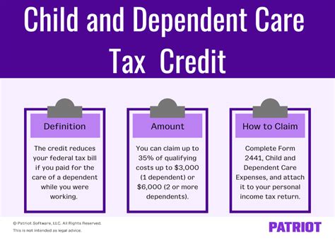 Child And Dependent Care Credit Reduce Your Tax Liability