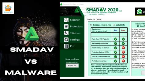 Smadav Review Smadav Vs Malware Smad Antivirus Pros And Cons Youtube