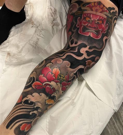 Aggregate Japanese Leg Sleeve Tattoo In Eteachers