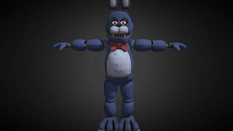 Bonnie The Bunny Fnaf Help Wanted Download Free 3d Model By
