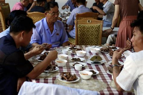 North Koreans Eat Dogs In Hot Weather