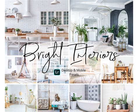 10 Bright Interior Lightroom Presets Presets ~ Creative Market