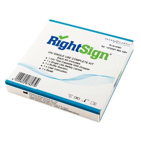 Rapid tests can bring the virus under control. Right Sign HIV Rapid Test » Transatlantic