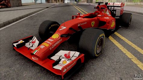 Get all the latest news, features, race results, video highlights, driver interviews and more. Ferrari F14 T F1 2014 para GTA San Andreas