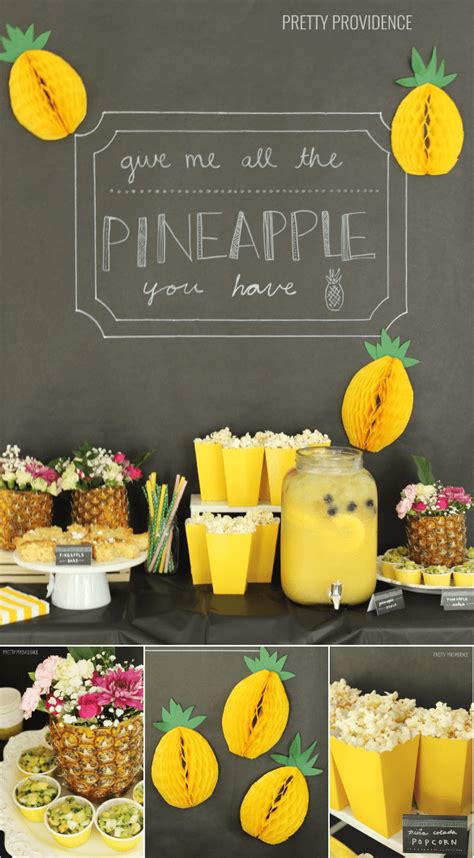 Looking for great birthday party ideas for kids? Pineapple Party Ideas!