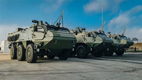 Latvian Army Gets New Armoured Wheeled Vehicles From Patria