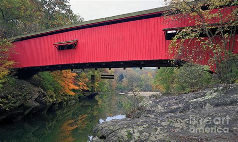 Narrows Covered Bridge Parke County Indiana 82 Photograph By Steve