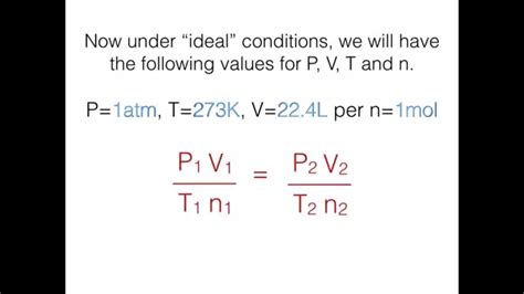Here are the steps to follow when using this online tool Deriving the combined and Ideal gas Laws (part 2) - YouTube