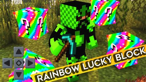 Rainbow Lucky Block Mod Minecraft Pe 0142 0150 Minecraft