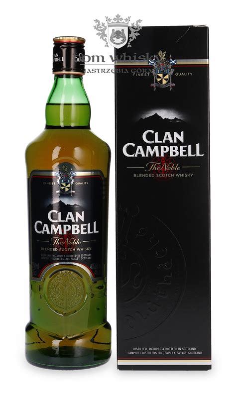 Clan Campbell The Noble Blended Scotch Whisky 40 075l Dom Whisky