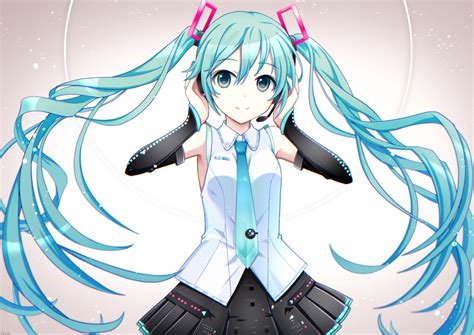 Wallpaper Vocaloid Headphones Hatsune Miku Resolution1700x1204