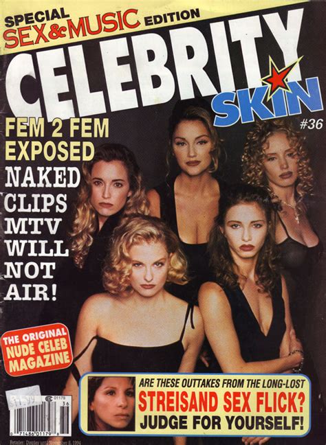 Celebrity Skin 36 August 1994 Covergirl Fem 2 Fem Nude M