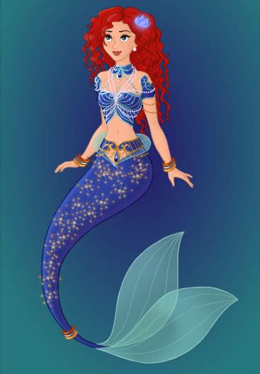 Redhead Mermaid By K2pony On Deviantart