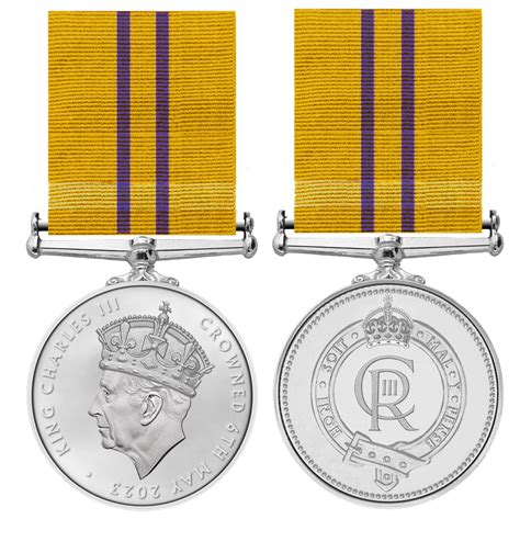 King Charles Iii Coronation Medal Commemorative Miniature