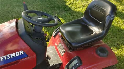 Craftsman Gt5000 Riding Mower Youtube