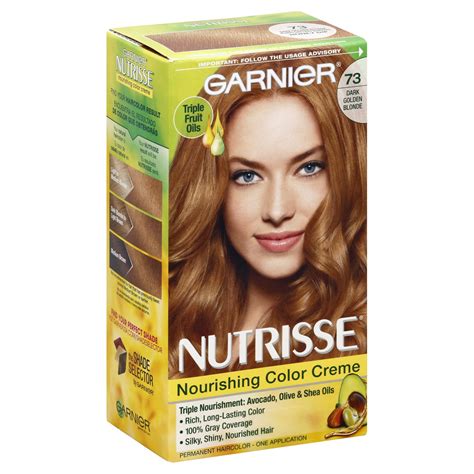 Garnier Nutrisse Nourishing Hair Color Creme Dark Golden Blonde My XXX Hot Girl
