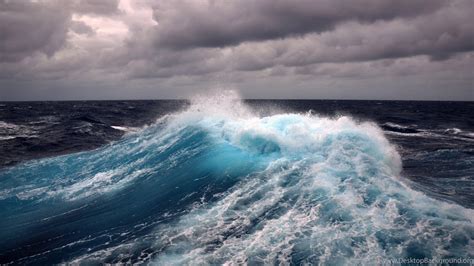Ocean Storm Waves Hd Images Wallpapers Desktop Background