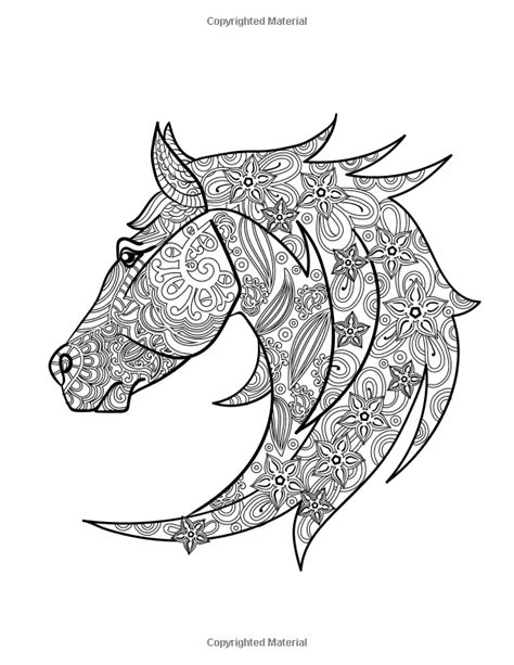 Download http://www.amazon.com/Horse-Coloring-Book-Patterns-Relaxation/dp/1530505577?ie=UTF8 | Horse ...